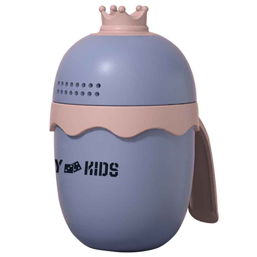 Eazy Kids – Royal Baby Head Shampoo Wash Rinse Shower Mug 500ml – Purple