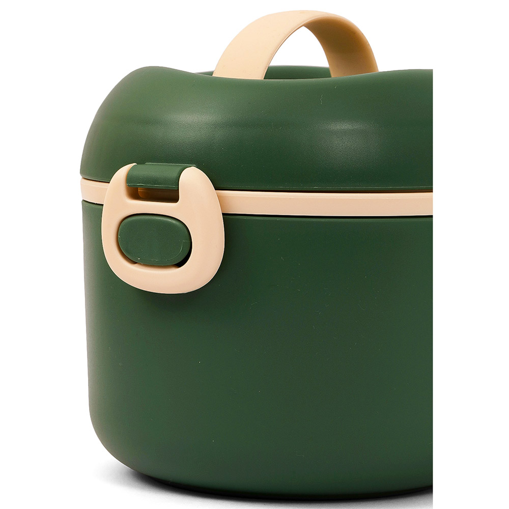 Eazy Kids – 2 Compartment Lunch Box with Spoon 1320ml – Green