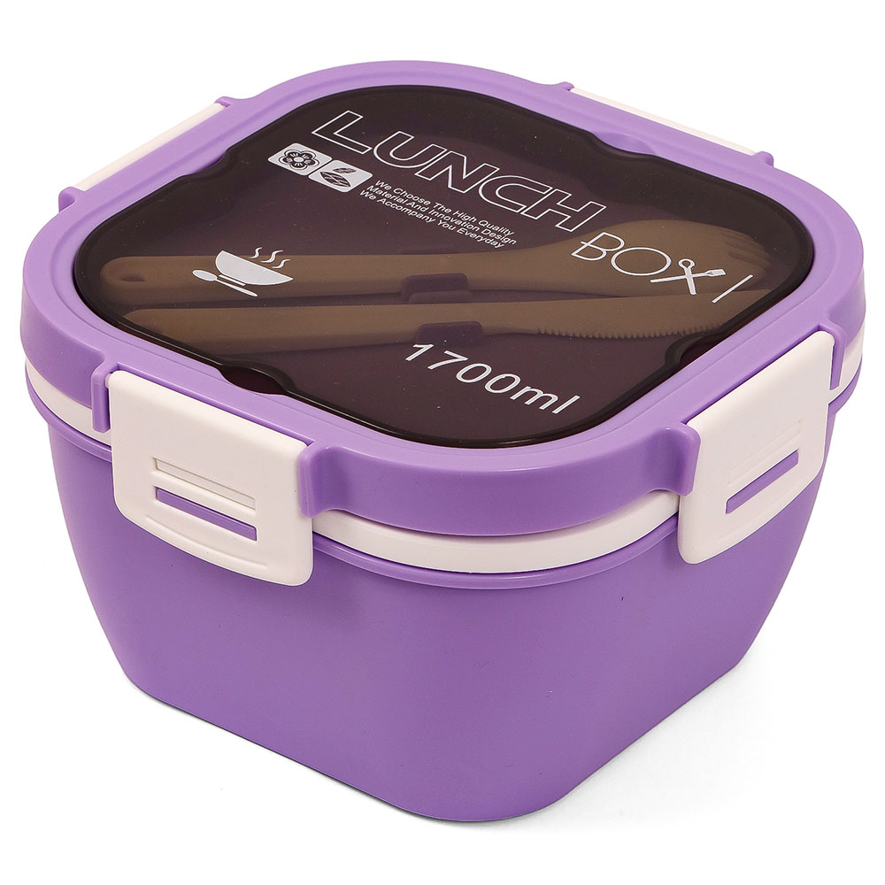 Eazy Kids – 5 Compartment Lunch Box 1700ml – Purple