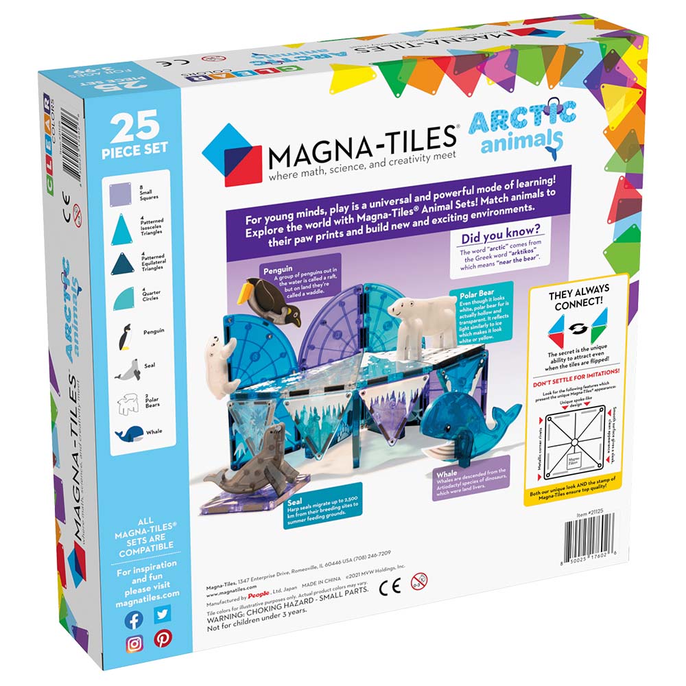 Magna Tiles - Jungle Animals 25-Piece Set