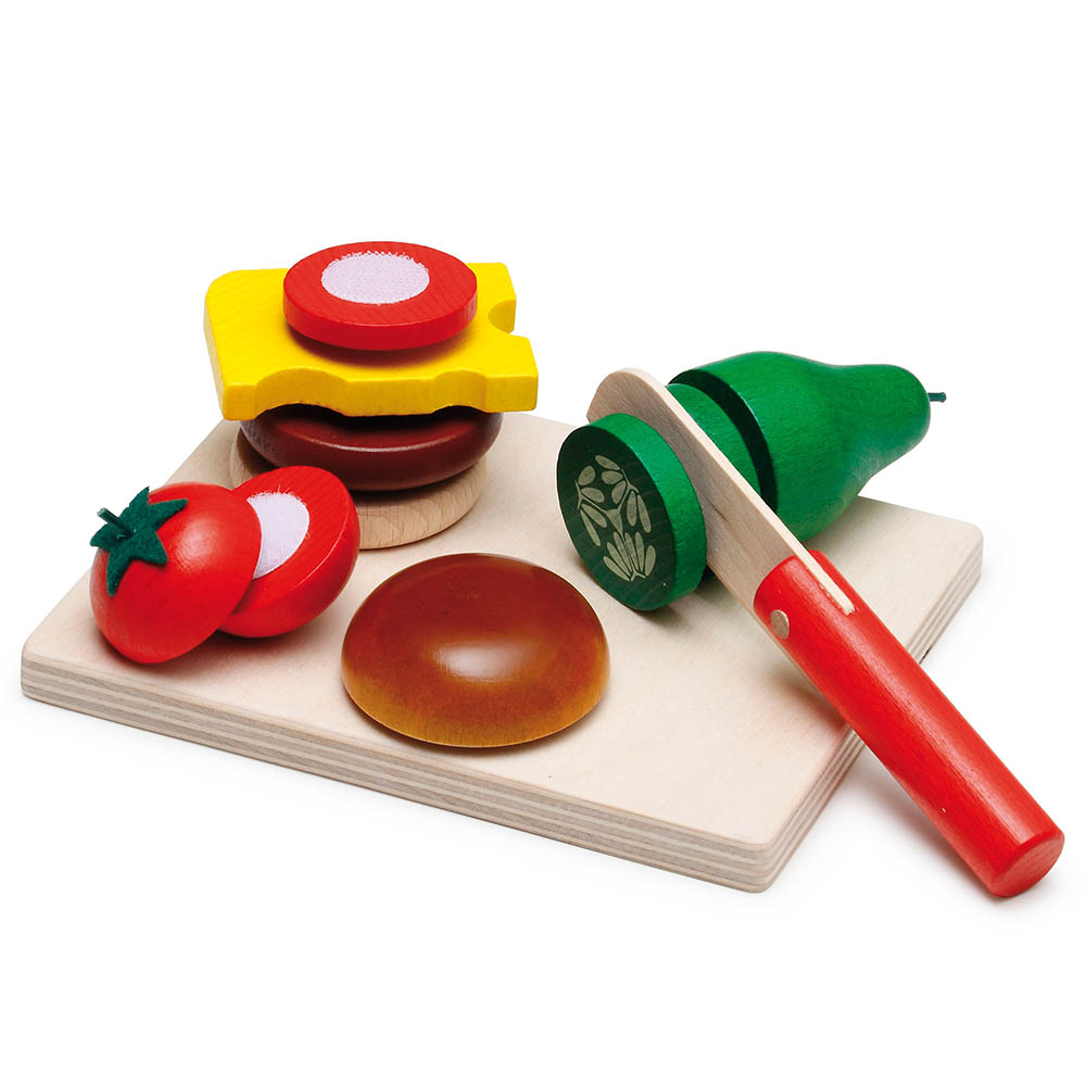 Erzi – Cheeseburger Cutting Set