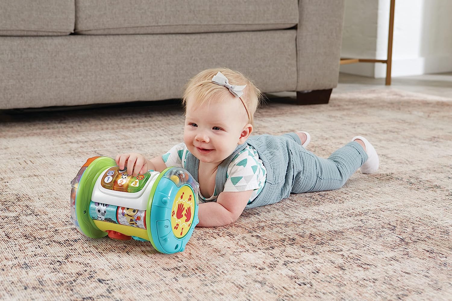Vtech - Baby Explore & Discover Roller, Interactive Baby Toy with Gears