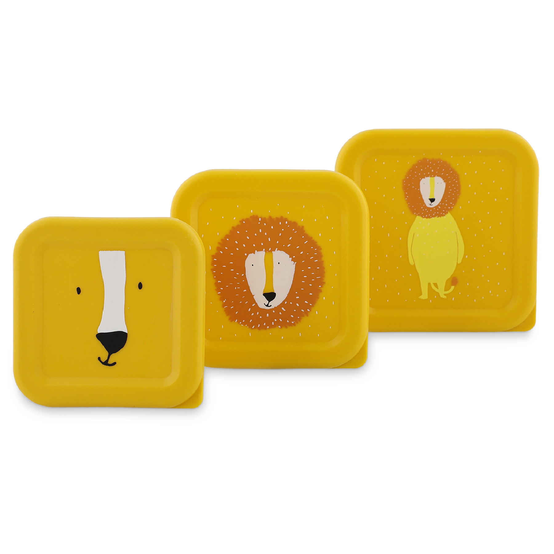 Snack Box Nesting - Set of 3 - Mr. Lion