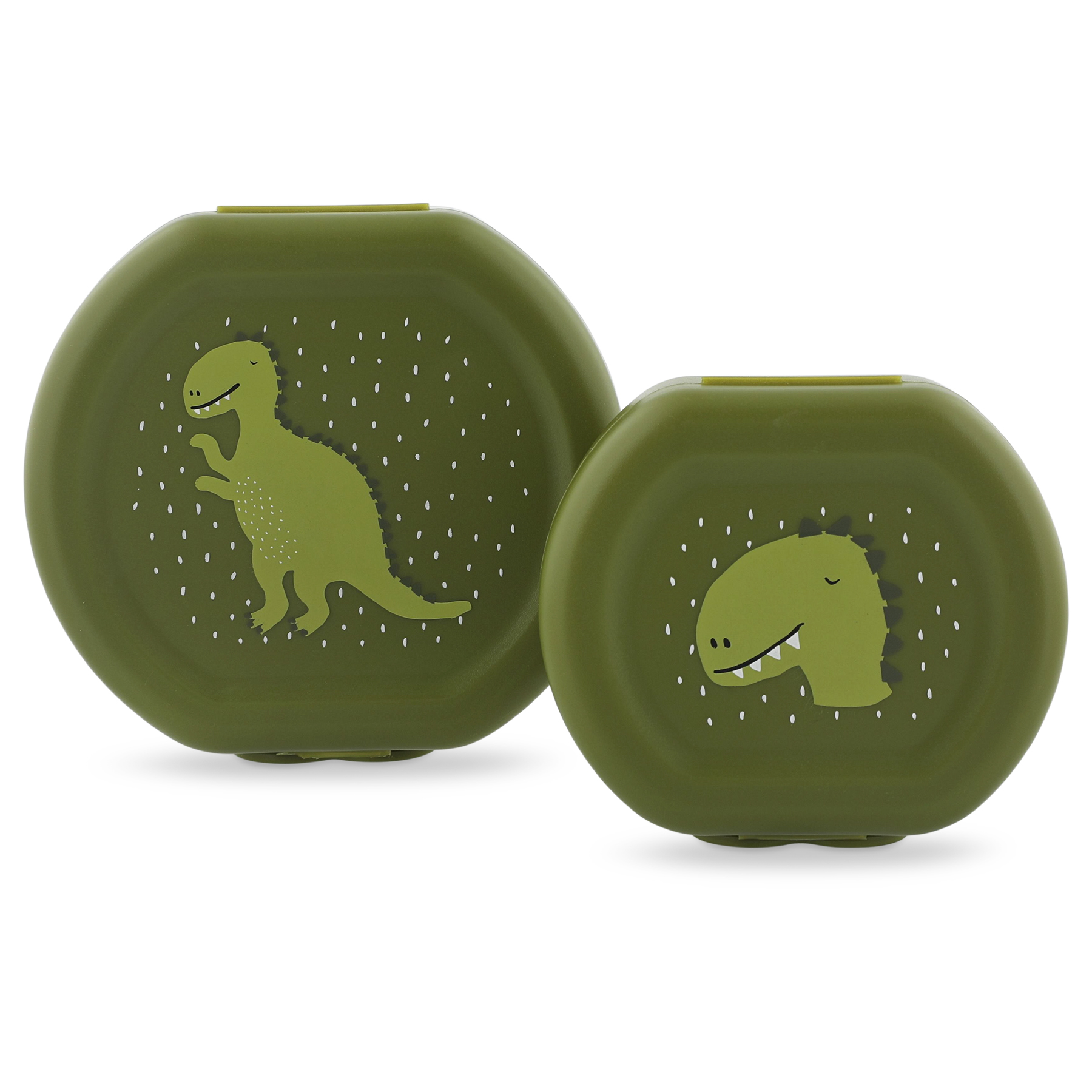 Snack Box With Clip - Set of 2 - Mr. Dino