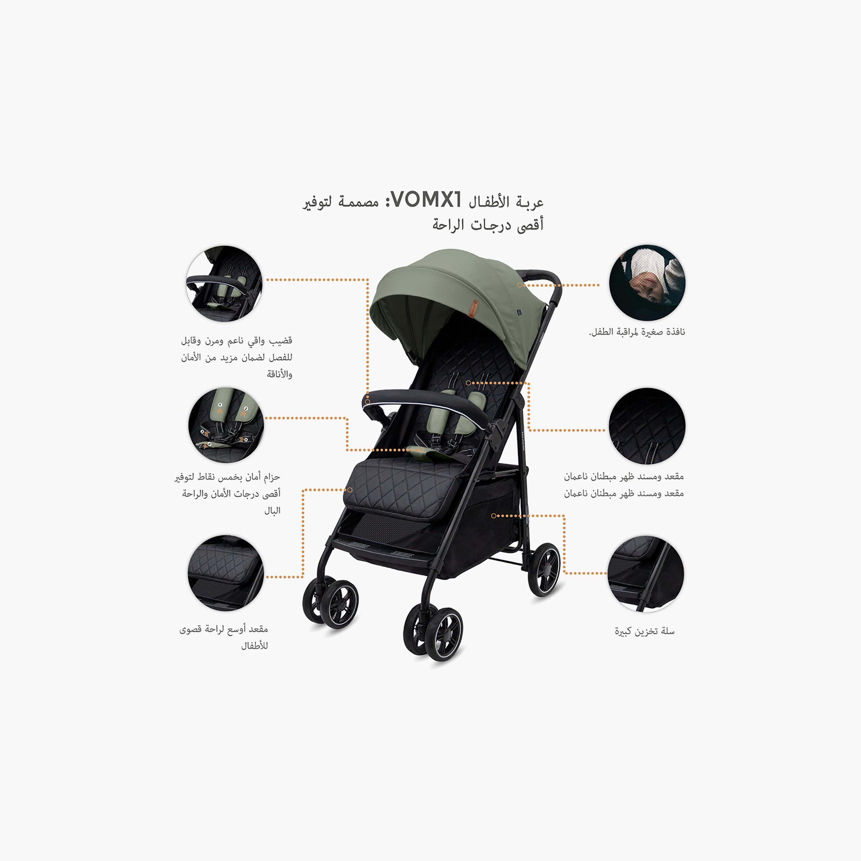 Neobreez – Vomx1 Ultra Lightweight Stroller – Olive Green