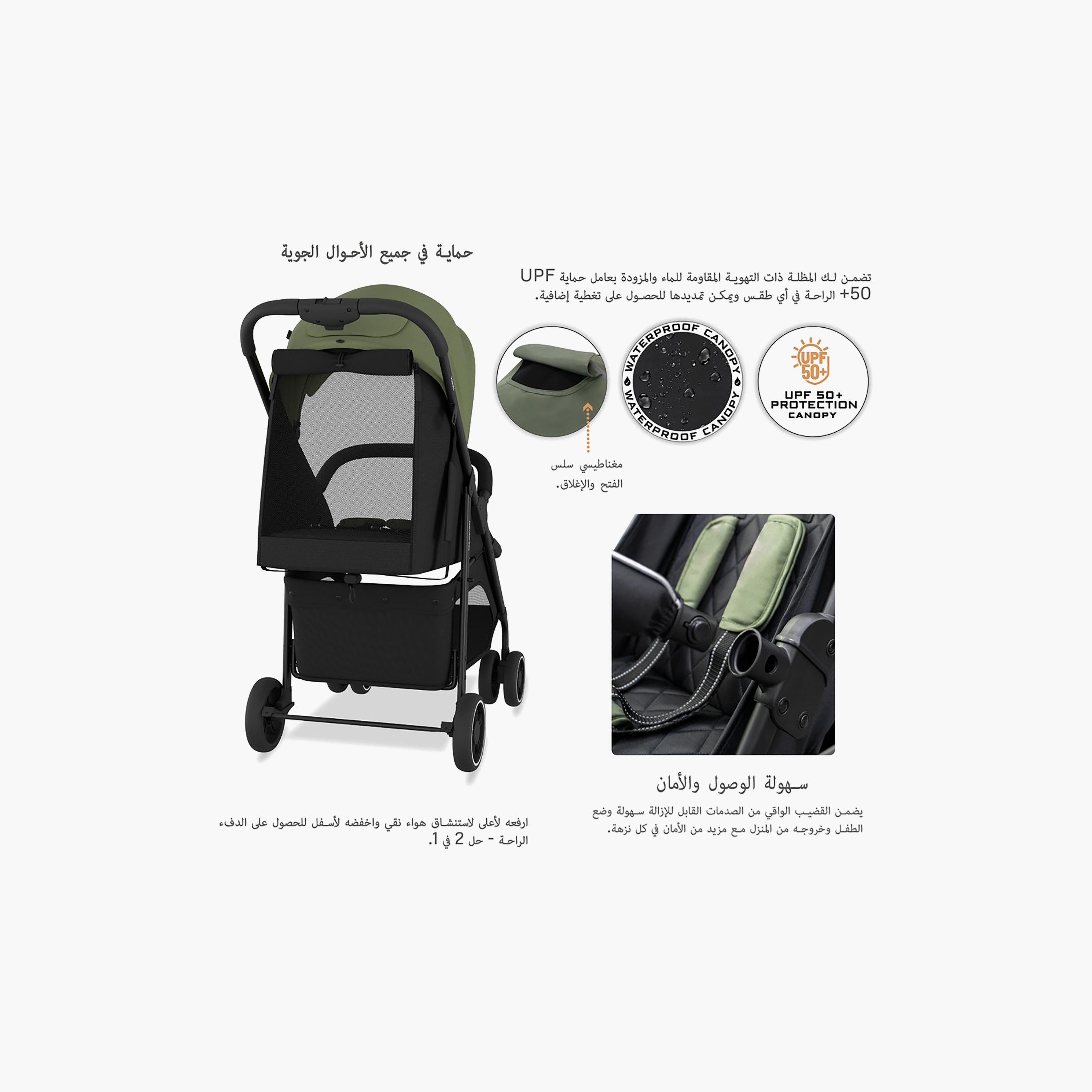 Neobreez – Vomx1 Ultra Lightweight Stroller – Olive Green