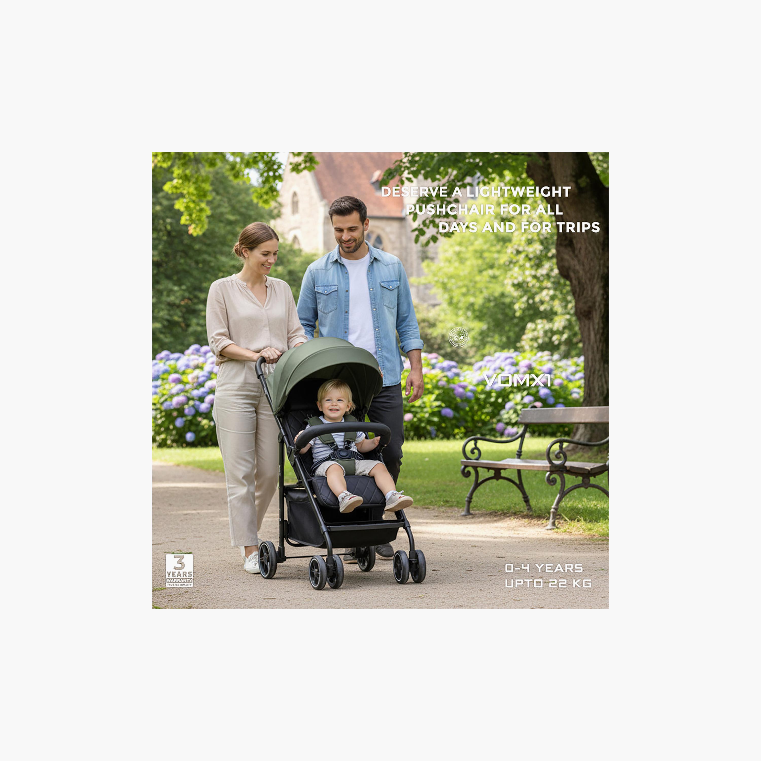 Neobreez – Vomx1 Ultra Lightweight Stroller – Olive Green
