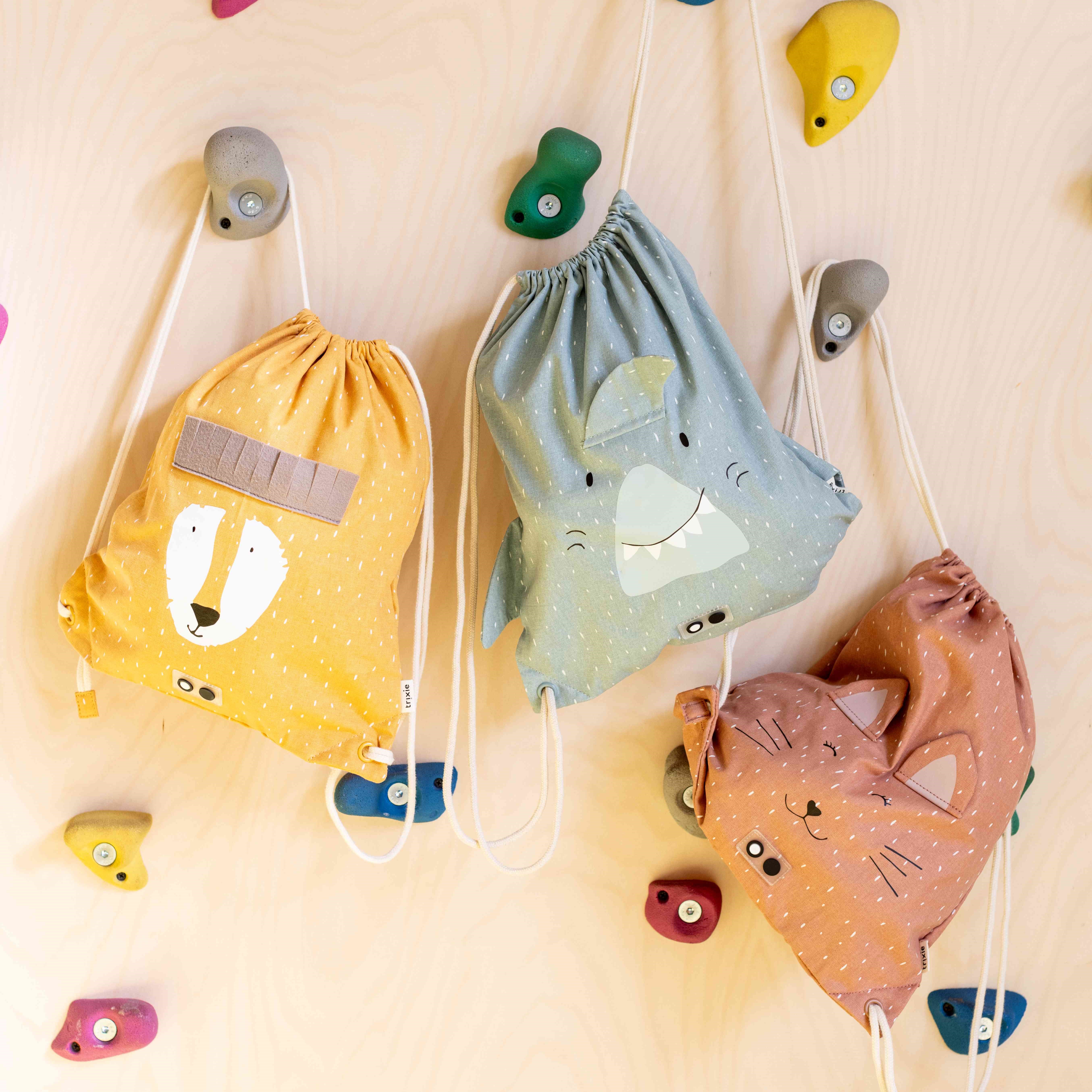 Kids Drawstring Bag - 15.7 Inch/40 cm - Mr. Shark