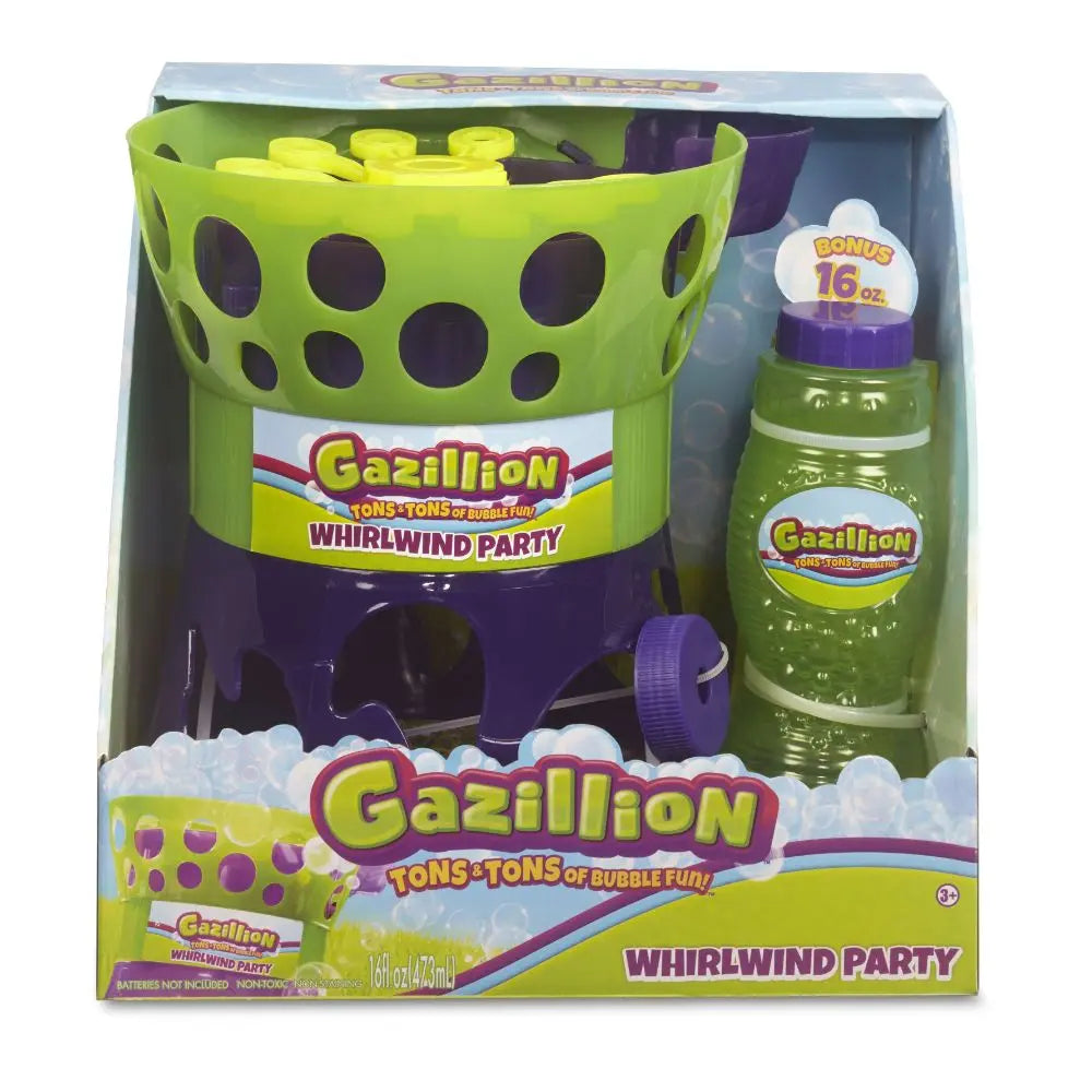 Gazillion – Bubble machine Whirlwind battery-operated