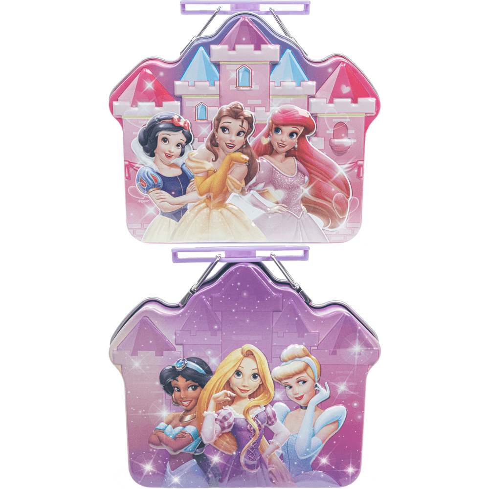 Townley Disney Princess 4-Pack Swirl Lip Balm with Shaped Tin