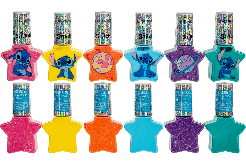 Townley Stitch & Angel 6-Pack Nail Polish with Nail Accessories