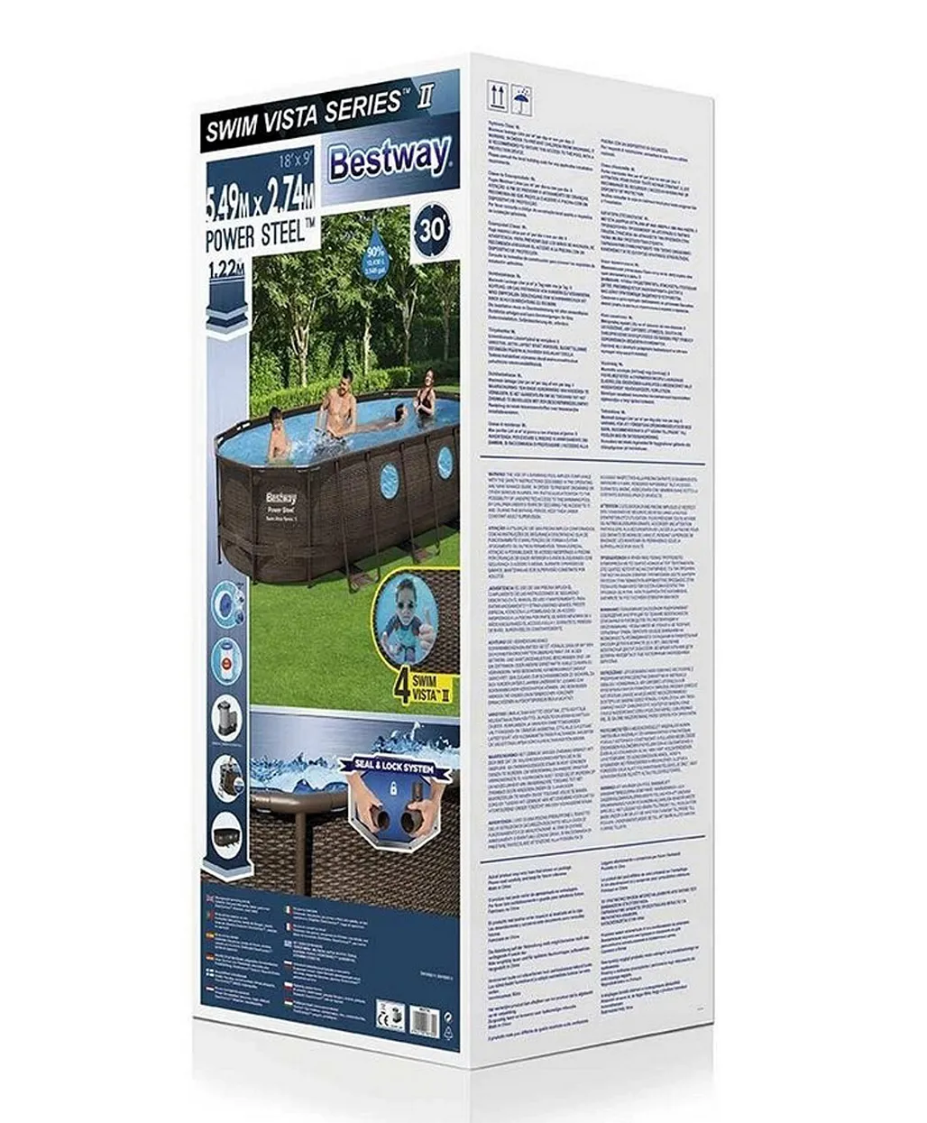 Bestway - Pool Power Steel Vista