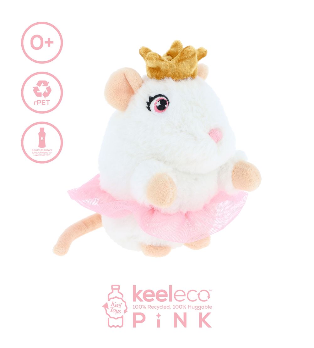 Keeleco - Pink Animals 14cm 4-piece assortment