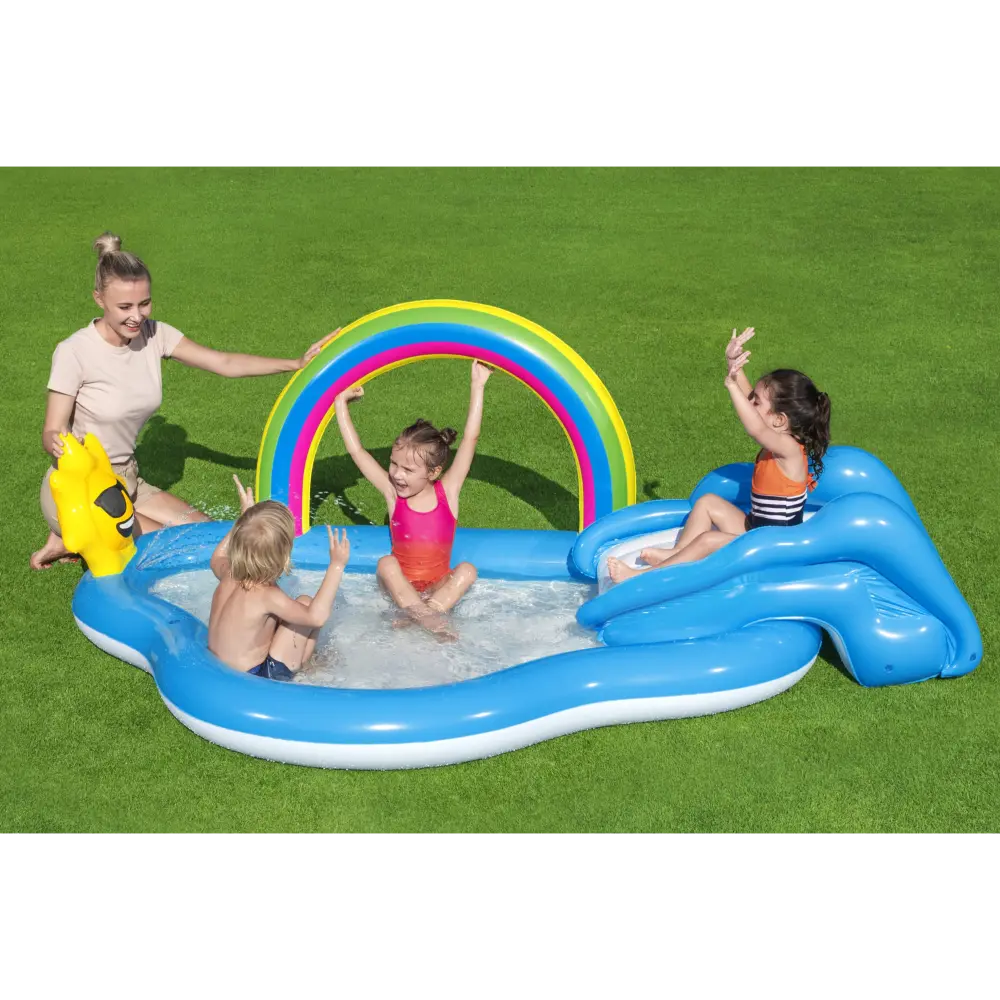 Bestway - Play center Rainbow & pool 257X145X91