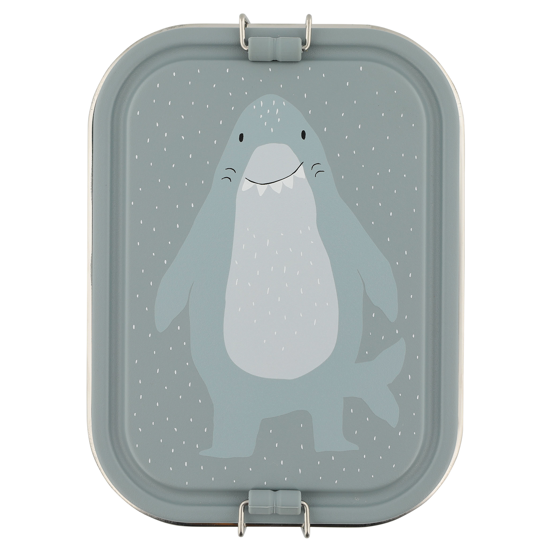 Stainless Steel Lunch Box Large - 2-Compartment - Mr. Shark