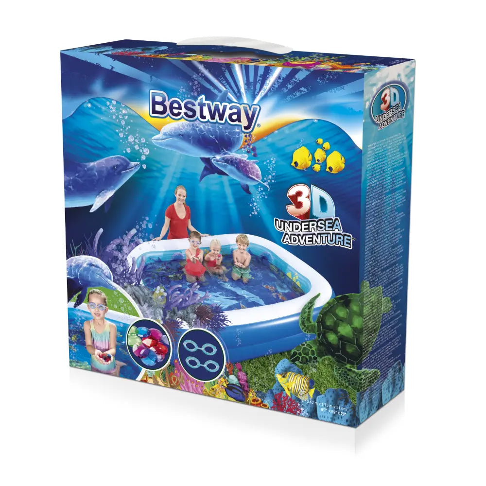Bestway - 3dpool Undrse Advntr 262x175x51cm