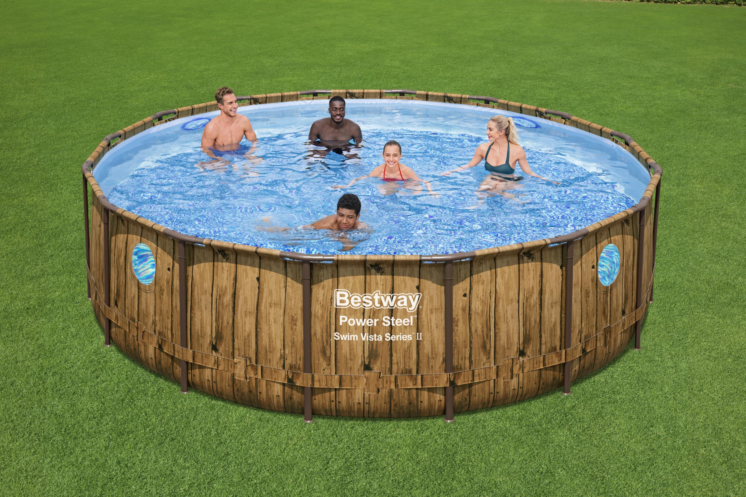 Bestway - Pool set Power Steel Vista 488x122cm