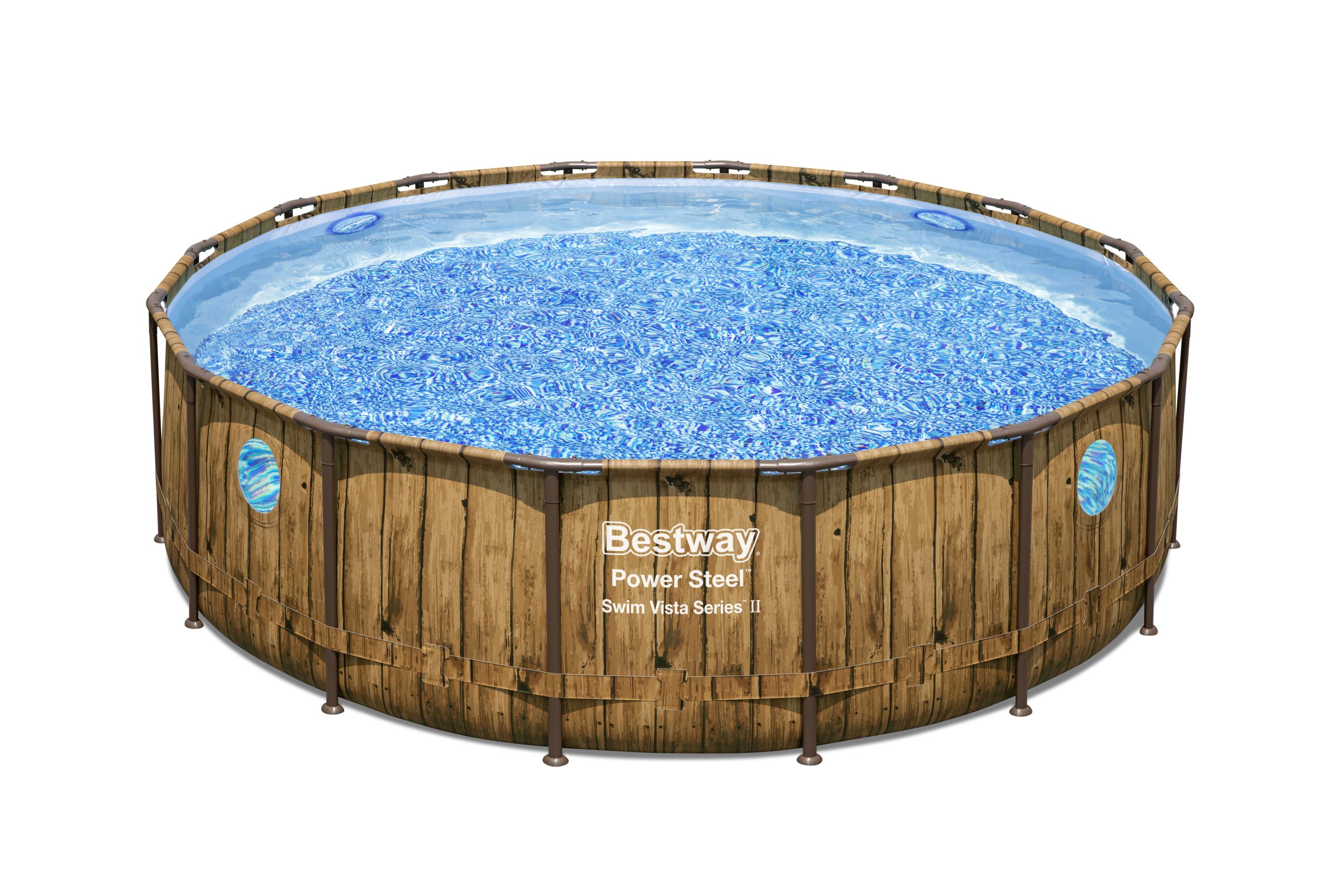 Bestway - Pool set Power Steel Vista 488x122cm