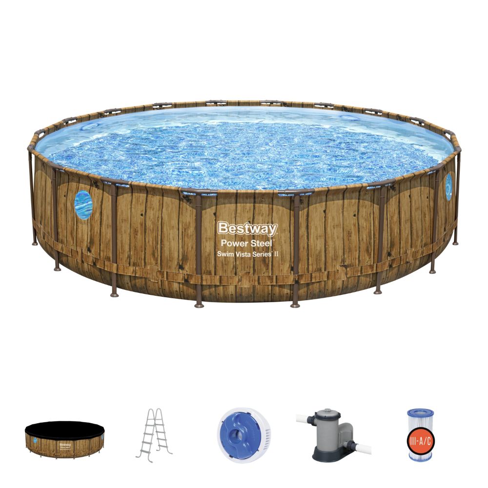 Bestway - Pool set Power Steel Vista 549x122cm
