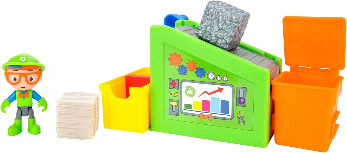 Blippi – Little Recycling Center playset