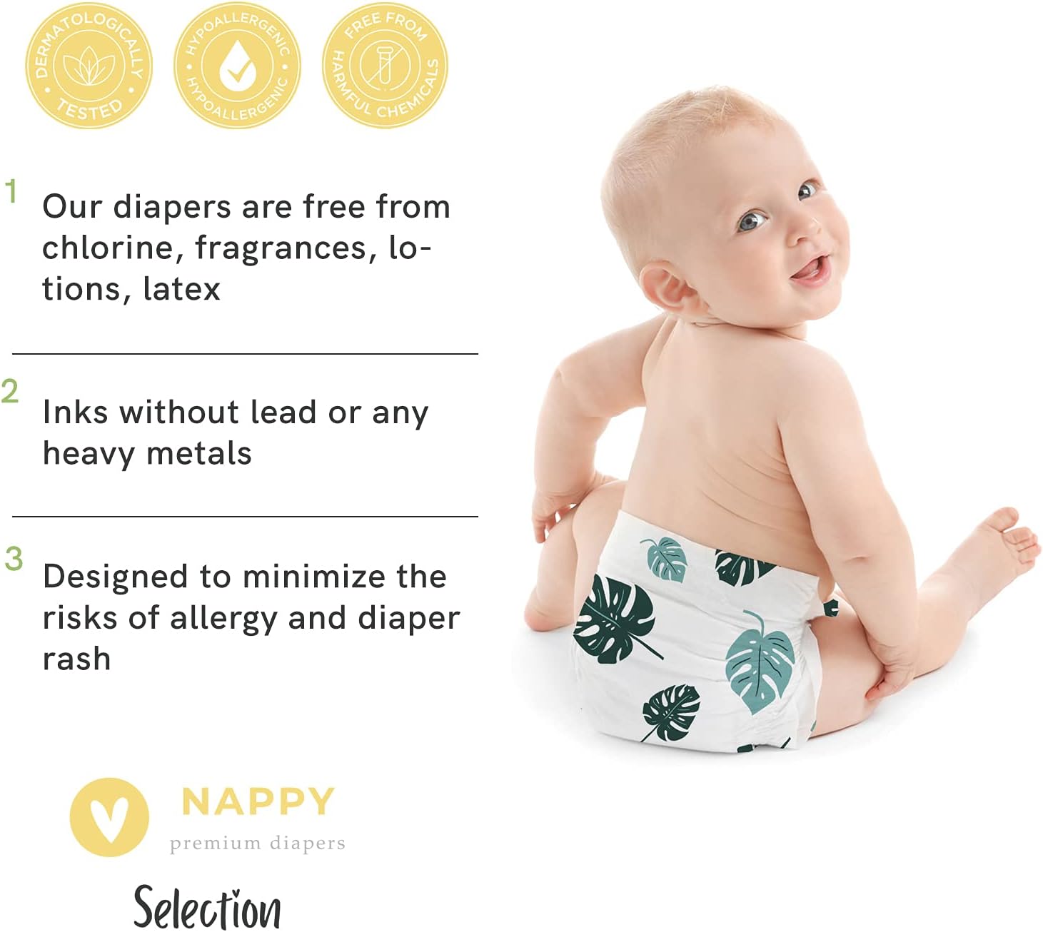 Nappy Selection Diapers - Pants Size 6 1 (17+KG) - 25 diapers per pack