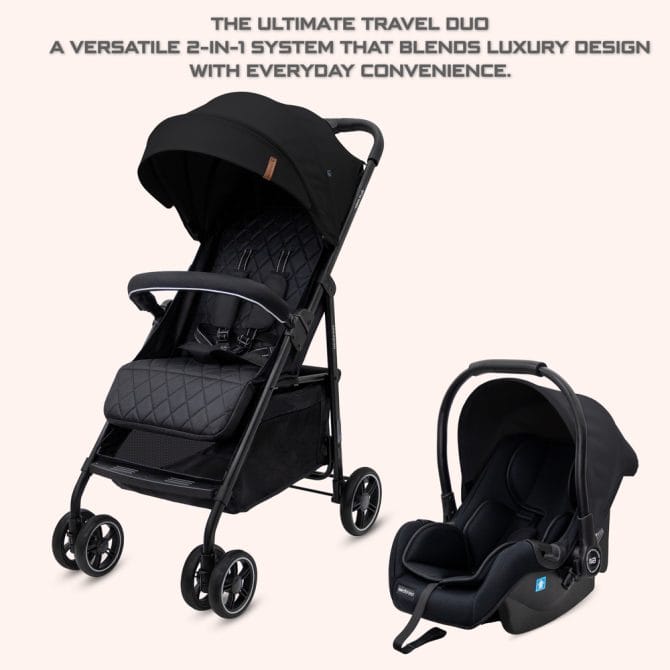 Neobreez – Vomx1 Ultra Lightweight Stroller – Black