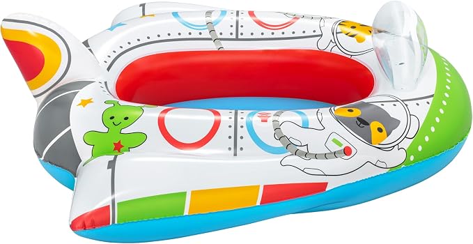 Bestway Funspeakers Children's Inflatable Boat Spaceship