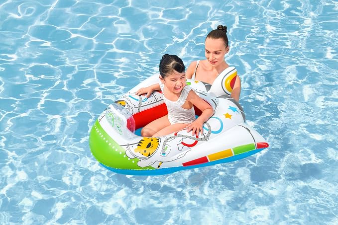 Bestway Funspeakers Children's Inflatable Boat Spaceship