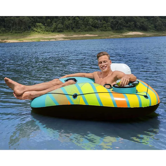 Bestway – Hydro-Force Alpine River Tube w/ Cooler 169x137cm – Inflatable Pool Float