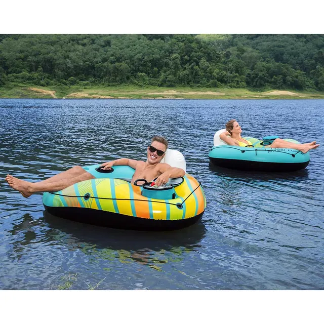 Bestway – Hydro-Force Alpine River Tube w/ Cooler 169x137cm – Inflatable Pool Float