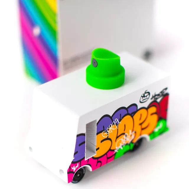 CandyLab - Graffiti Van Toy Vehicle