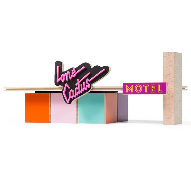 CandyLab - Lone Cactus Motel Wooden Playset