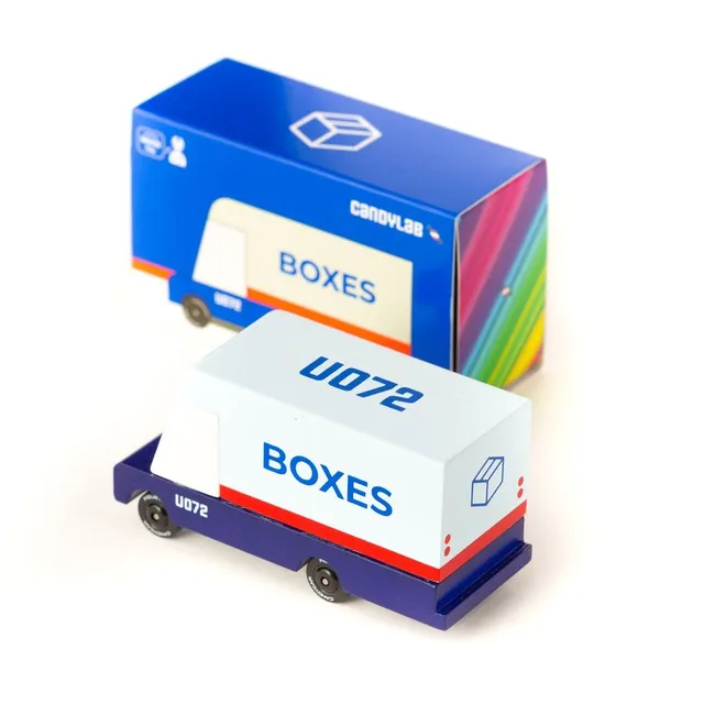 CandyLab - Mail Van Toy Vehicle for Ages 3+