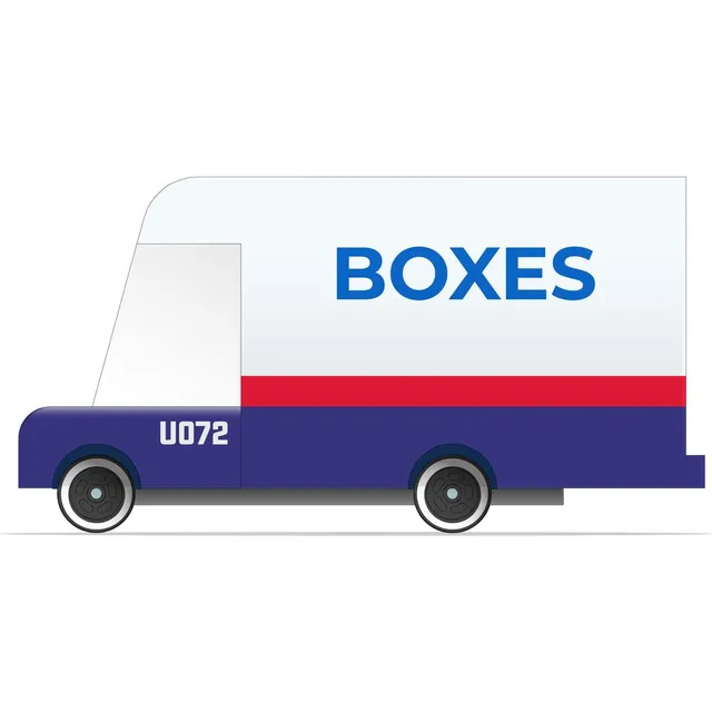 CandyLab - Mail Van Toy Vehicle for Ages 3+