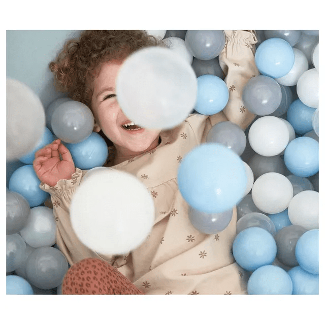 Light Grey Balls Set of 100