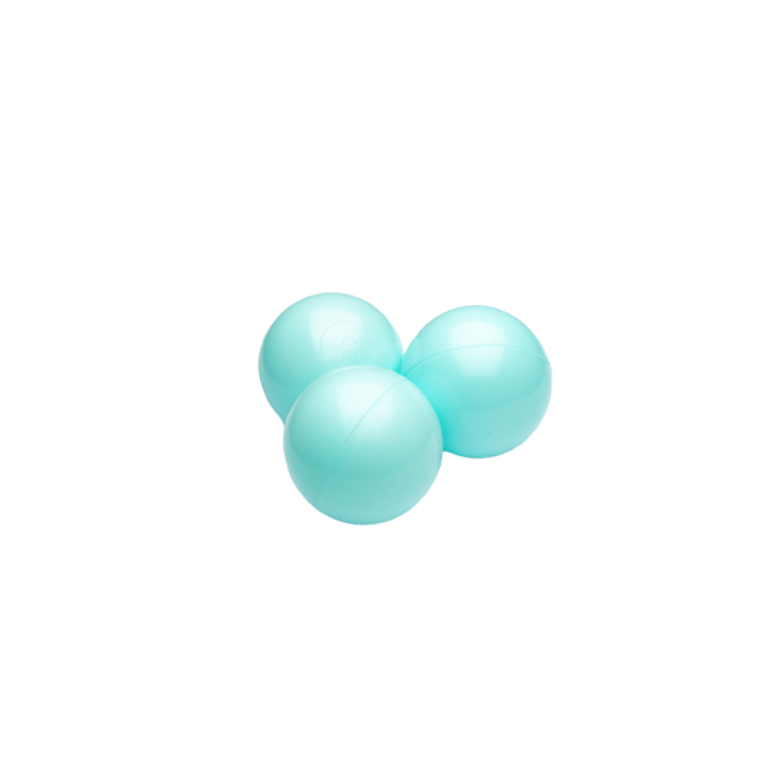 Light Turquoise Balls Set of 100