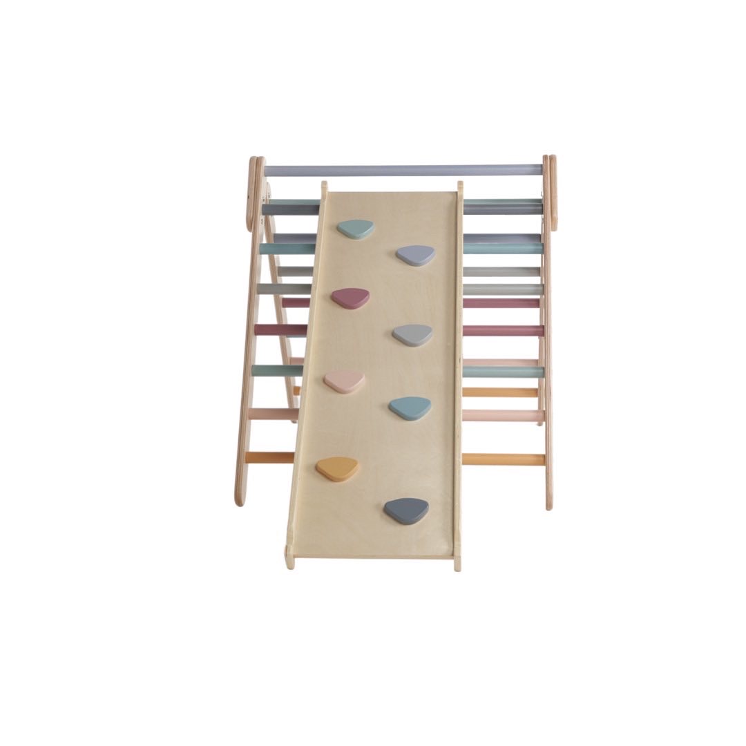 Multi Color Large Climbing Foldable Triangle Reversible Board Duo