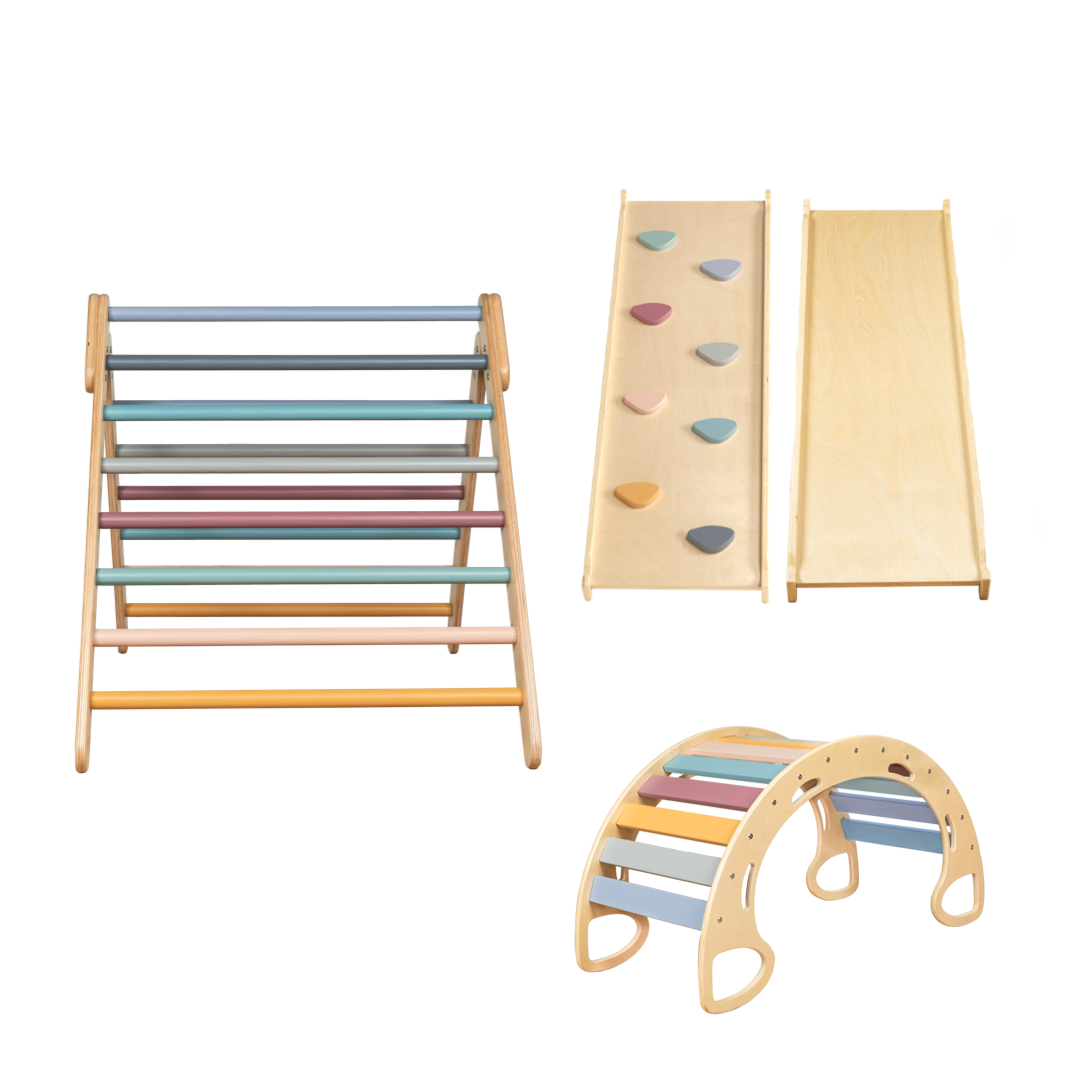 Large Toddler Climbing Set - Multi
