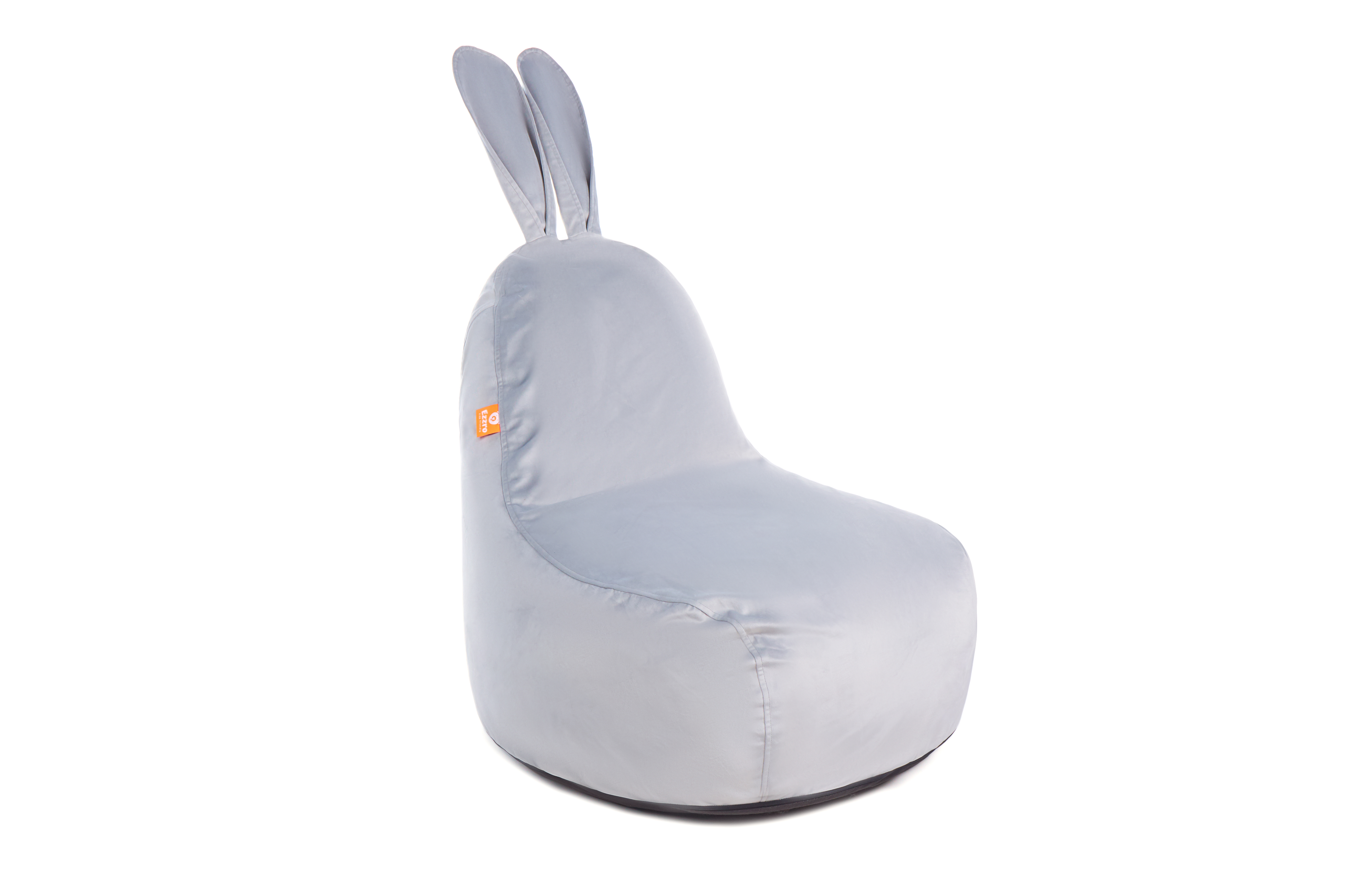 Light grey Bunny Lounger Lavish Velvet (round bottom)