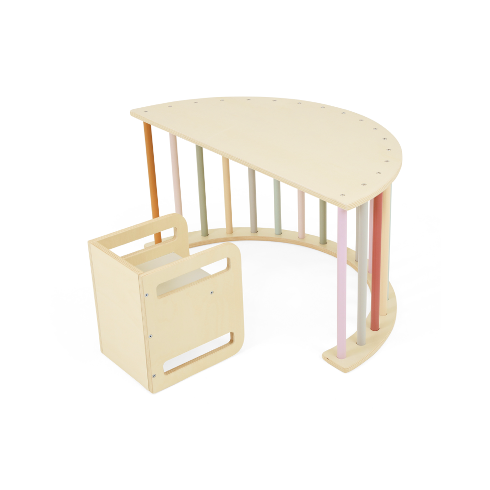 Rocker With Closed Side-Multicolor