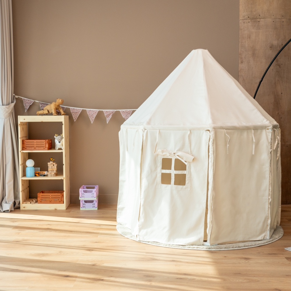 Off White Play Tent