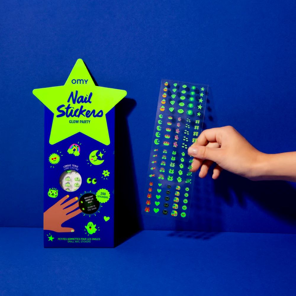 Nail Sticker - Glow Party