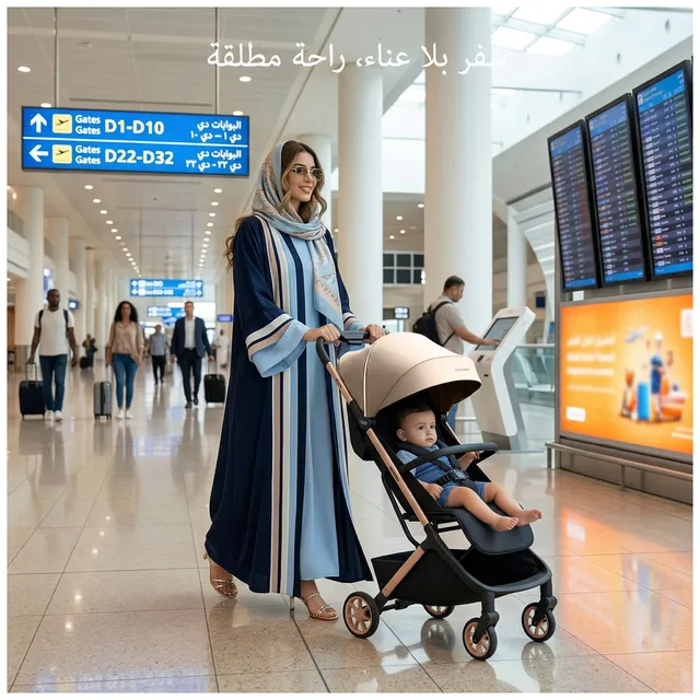 Neobrrez – Baby Stroller 0–4 Years – Cabin Approved Air Travel Stroller