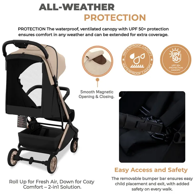 Neobrrez – Baby Stroller 0–4 Years – Cabin Approved Air Travel Stroller
