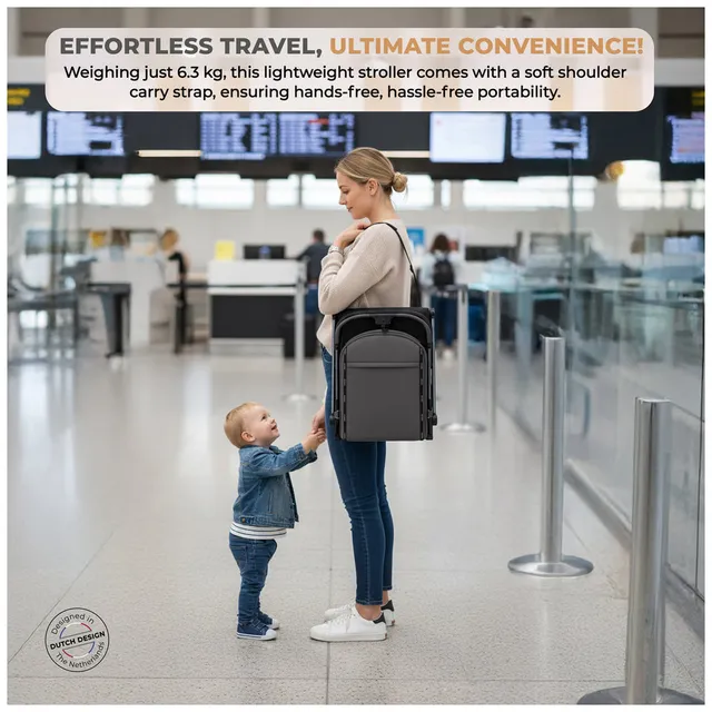 Neobrrez – Baby Stroller 0–4 Years – Cabin Approved Air Travel Stroller