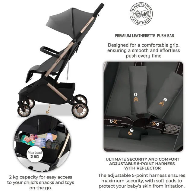 Neobrrez – Baby Stroller 0–4 Years – Cabin Approved Air Travel Stroller