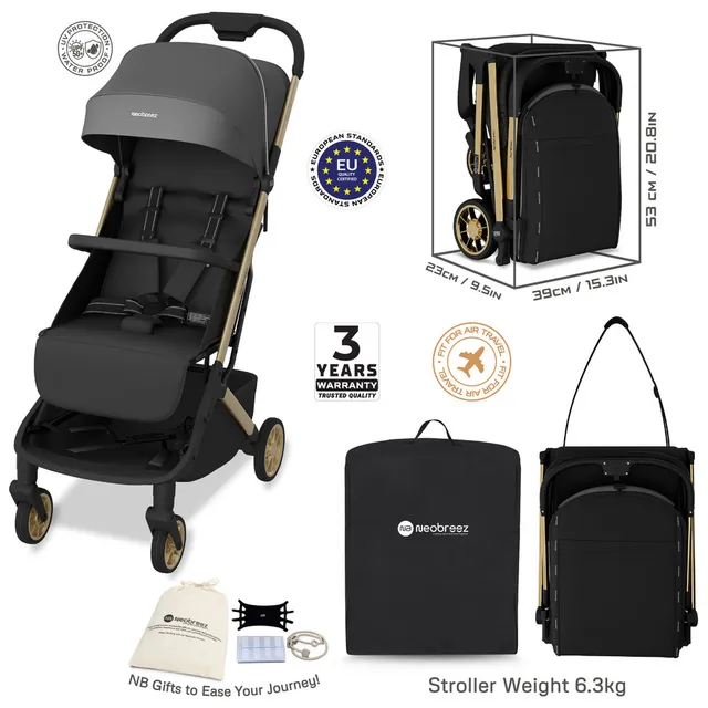 Neobrrez - Baby Stroller 0–4 Years - Cabin Approved Air Travel Stroller
