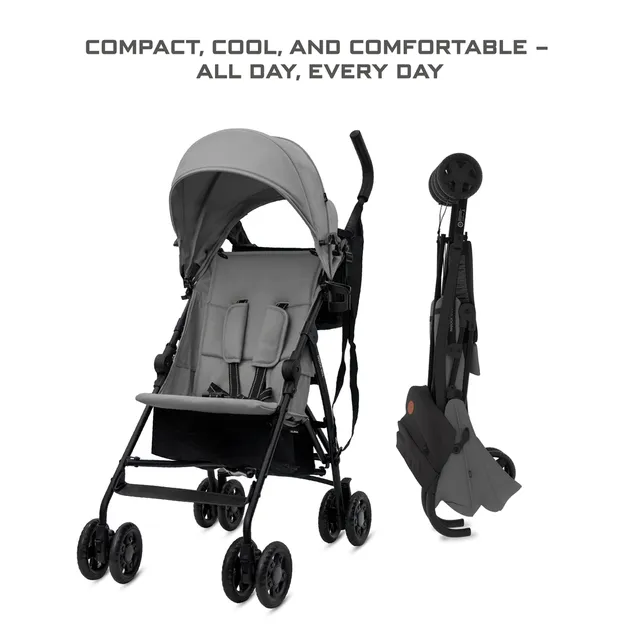 Neobreez – Clima Lightweight Compact Umbrella Stroller – Medium Grey
