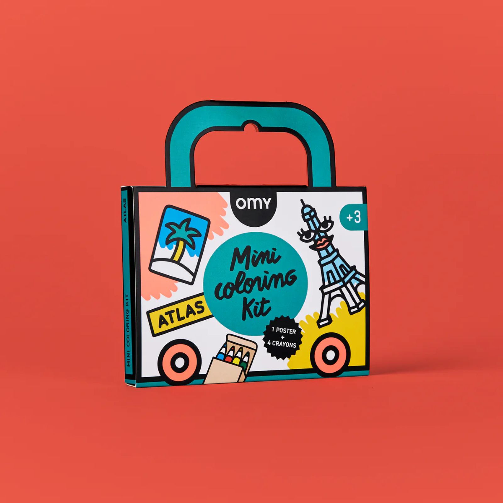 Mini Coloring Kit - Atlas