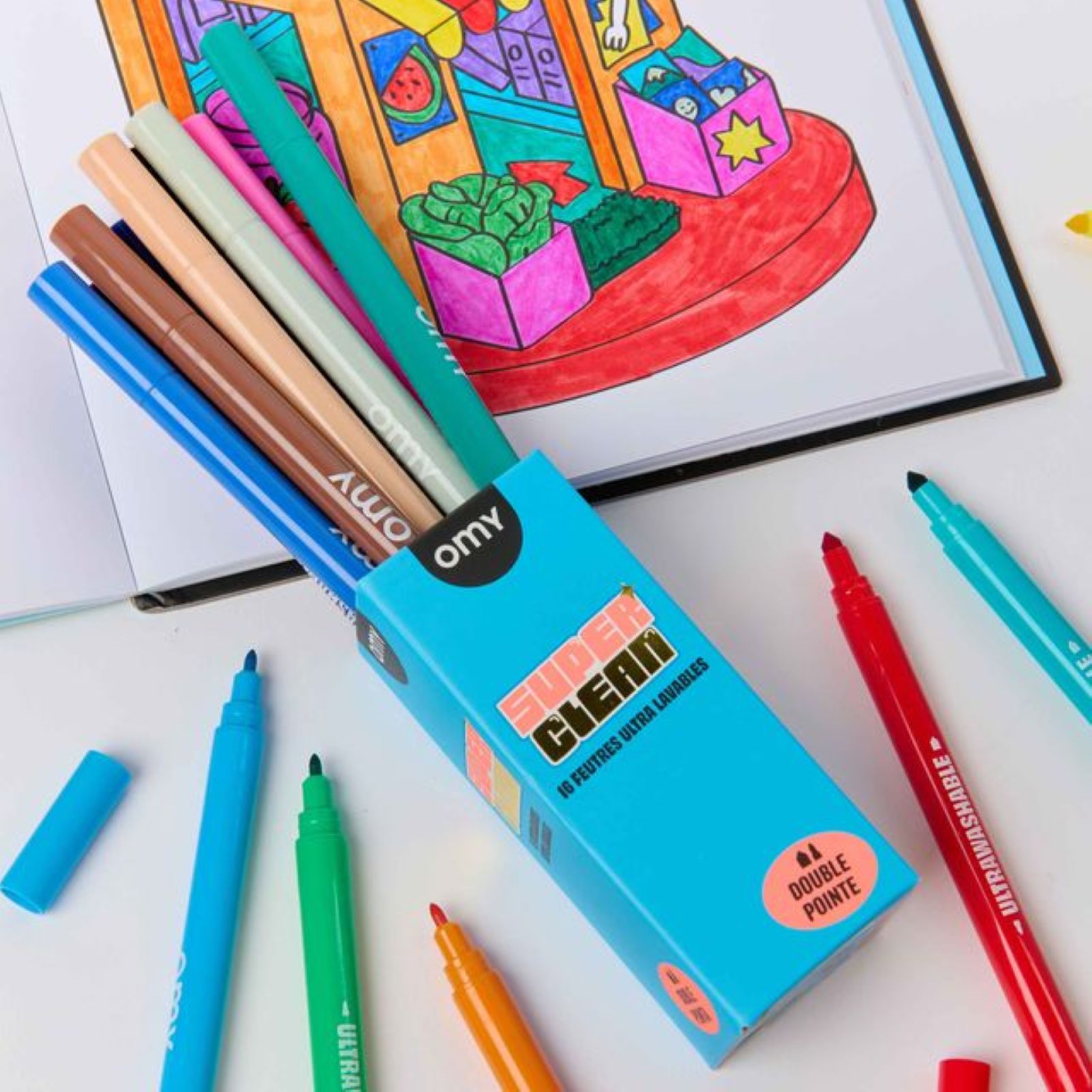 Super Clean Markers
